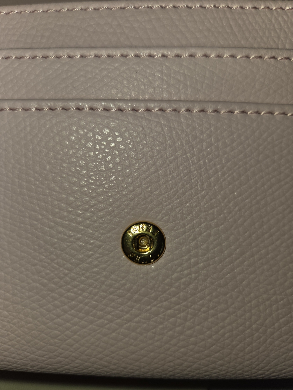 Fendi Pink Leather Envelope Wallet with Logo - Picture 9 of 13